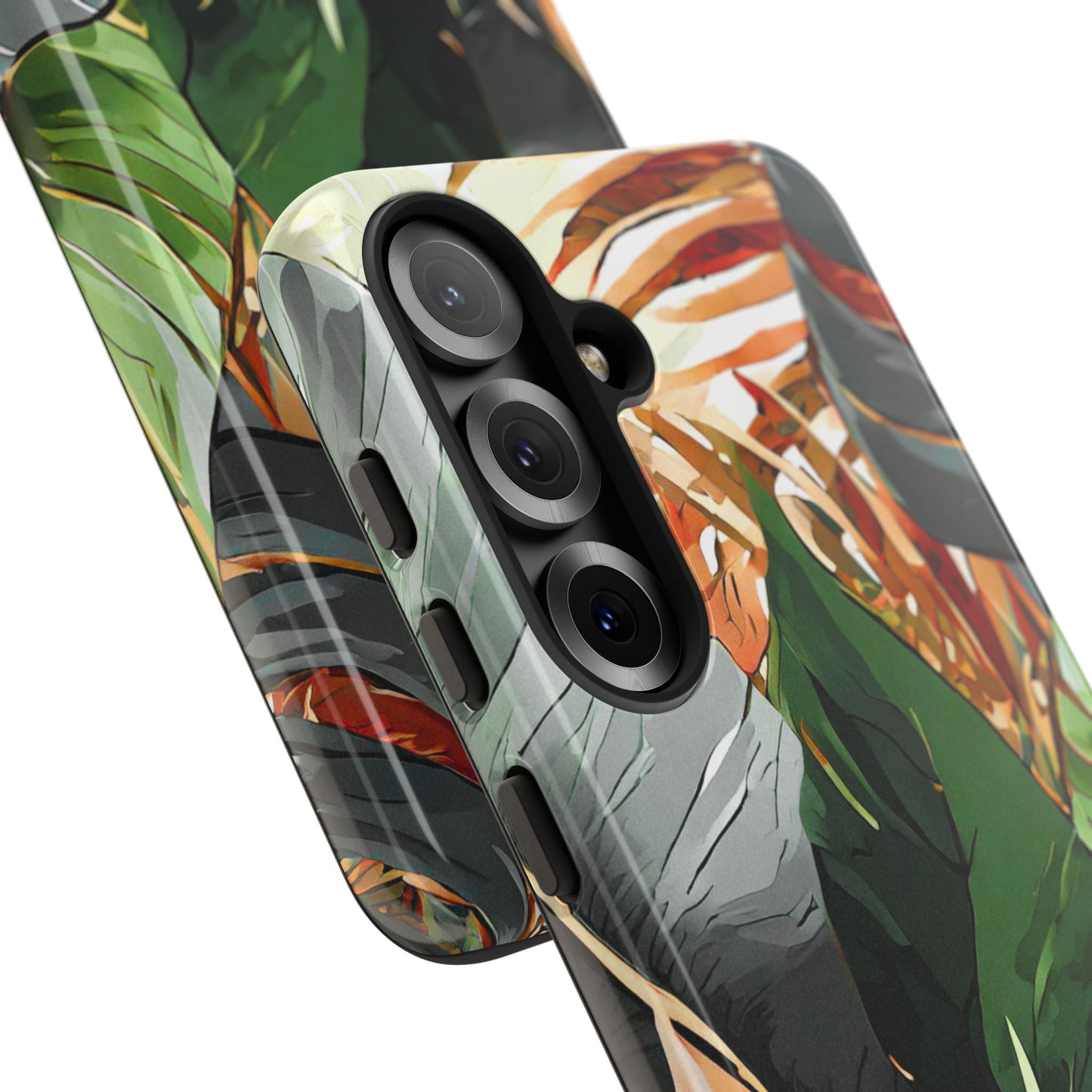 Tropical Leaf Tough Phone Case