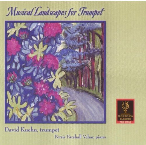 David Kuehn - Musical Landscapes for Trumpet: Francaix, Vehar [CD]