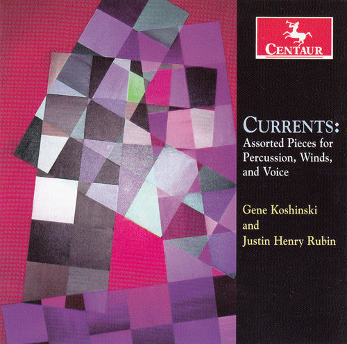 Rubin / Koshinski / University Of Minnesota Duluth - Currents - Assorted Pieces for Percussion Winds [CD]