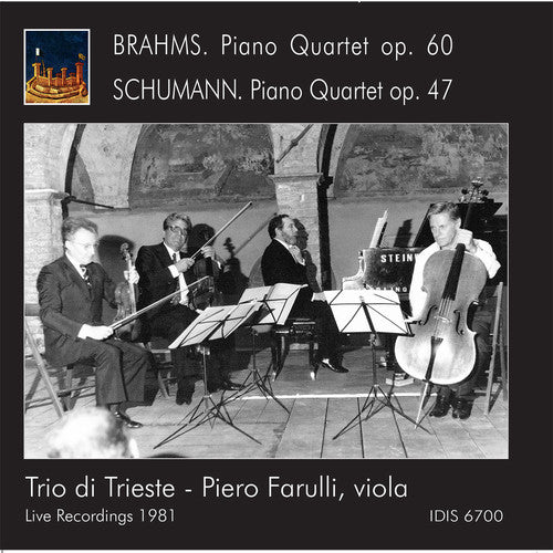 Brahms / Schumann / Zanettovich / Farulli - Piano Quartets [CD]