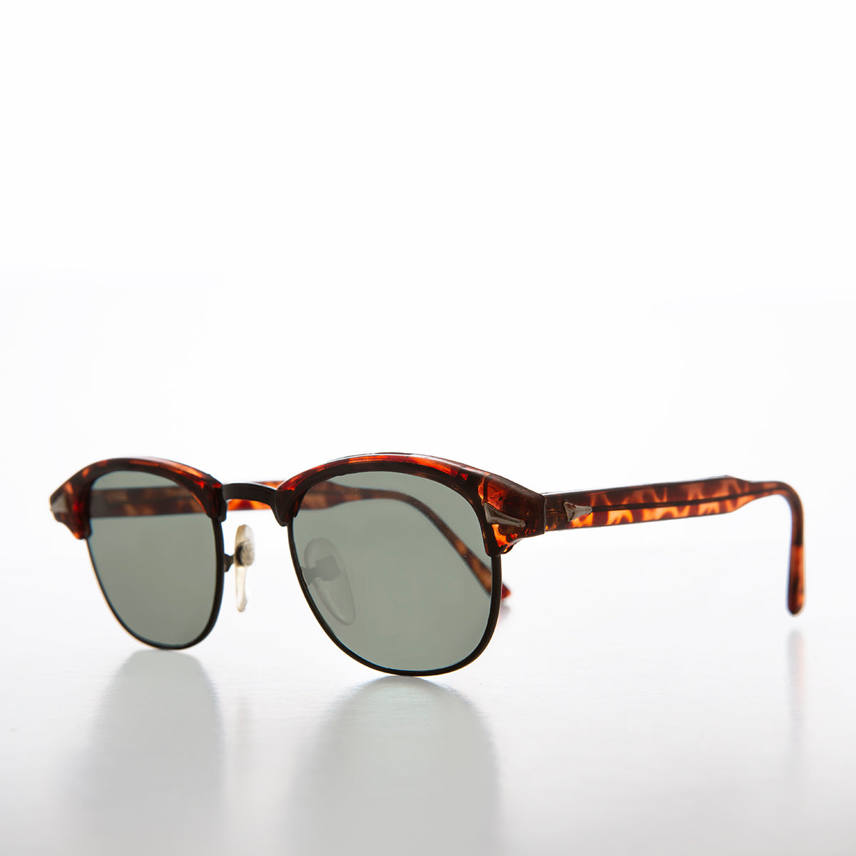 Classic Hipster Vintage 80s Retro Sunglasses - Basil