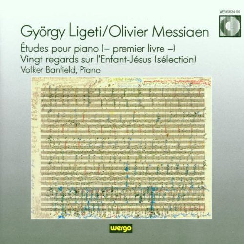 GyÃ¶rgy Ligeti - Ligeti: Etudes for Piano Book 1. Messiaen. Vingt [CD]