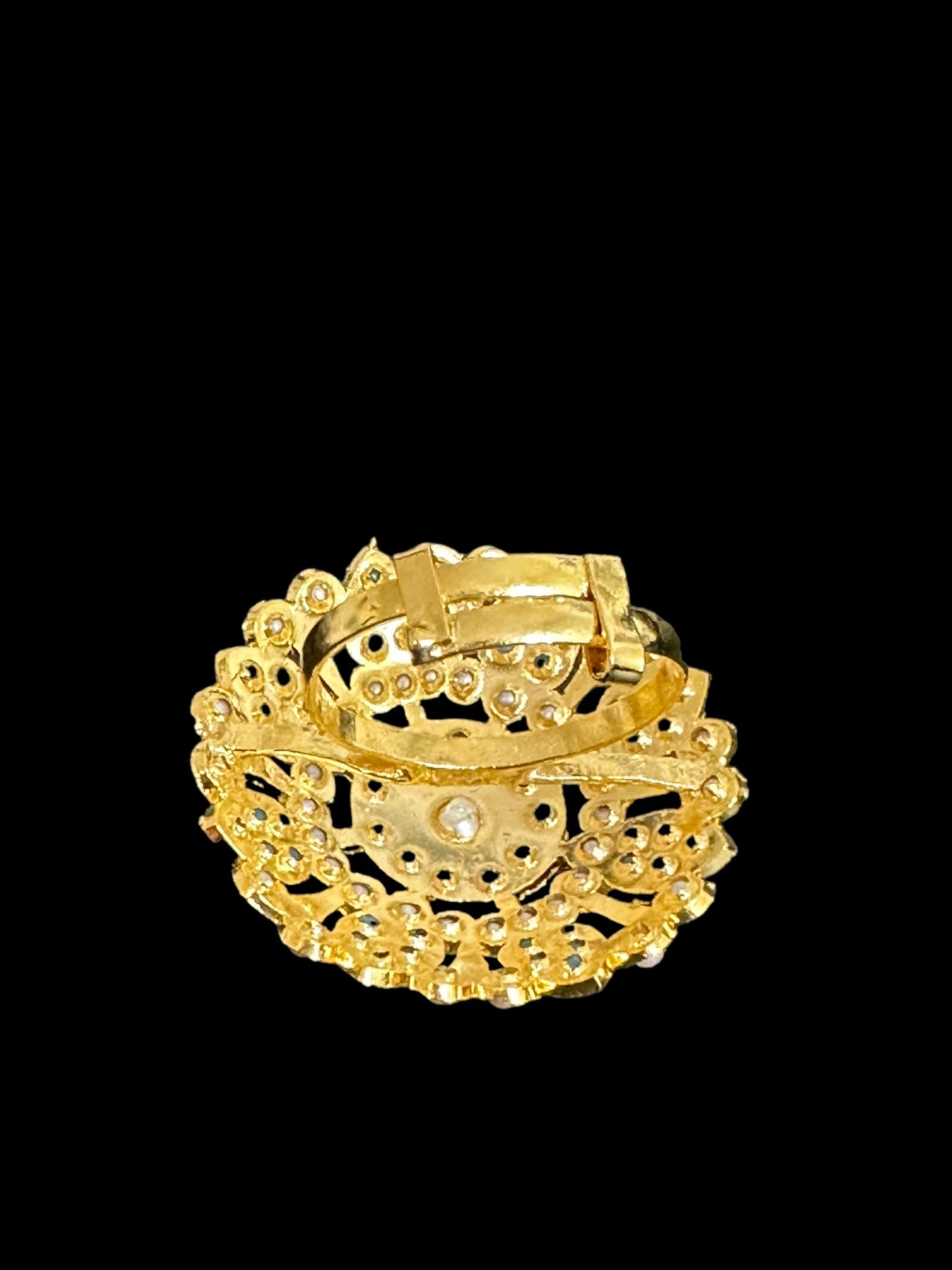 DJR85 Jadau ring - Turquoise pearl   ( READY TO SHIP )