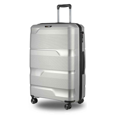 28-inch Silver Hardcase Roller Luggage