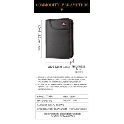 Harley Metro Fold Wallet – Compact Bifold Edition