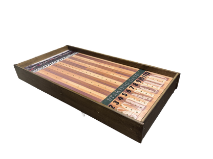Jumbo Horse Game with Stained Rails