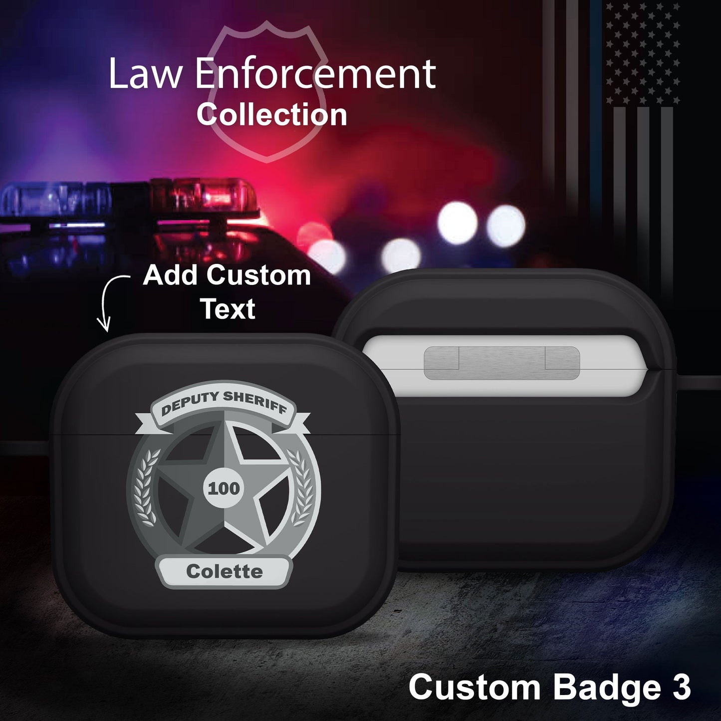 Law Enforcement HDX Apple AirPods Gen 3 Case Cover