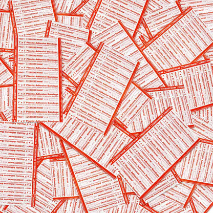 1,000 Adhesive Bandage, 1" x 3" Plastic Strips