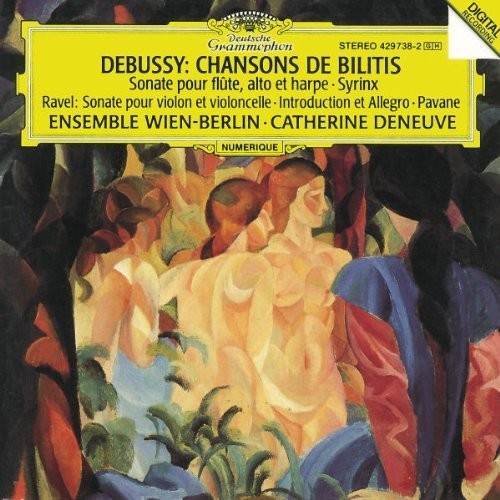 Catherine Deneuve - Chansons de Bilitis / Intro. & Allegro (Ravel) Music CD