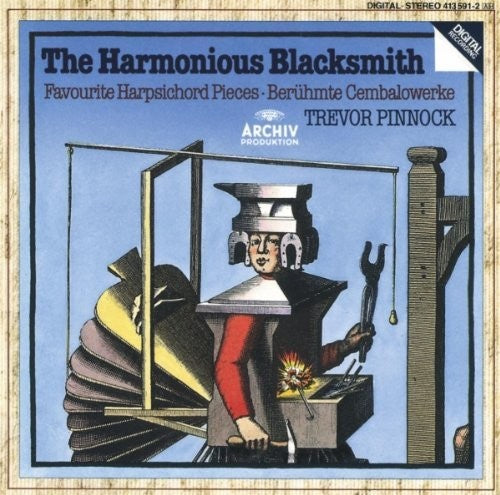 Trevor Pinnock - Harmonious Blacksmith / Harpsichord Solos Music CD