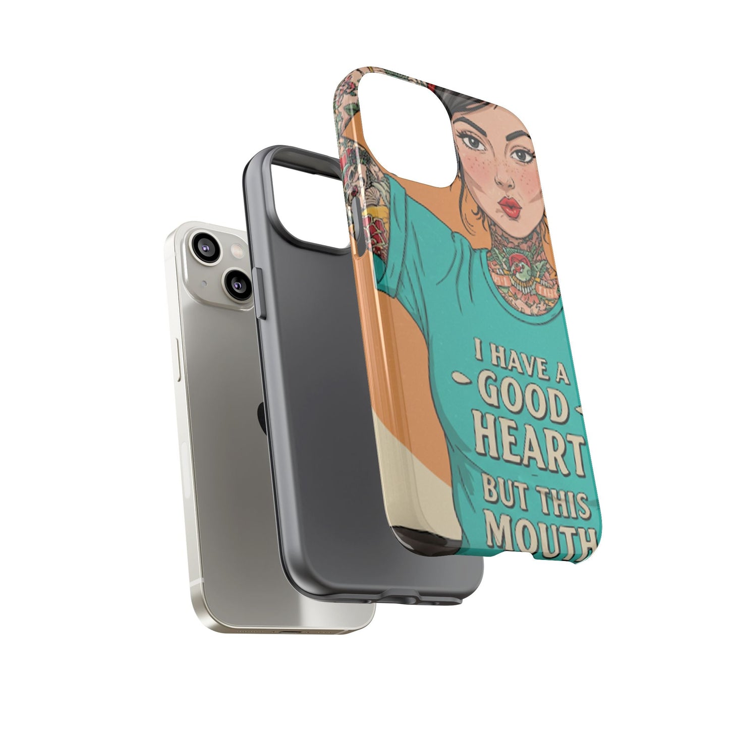 I Have A Good Heart Tough Phone Case