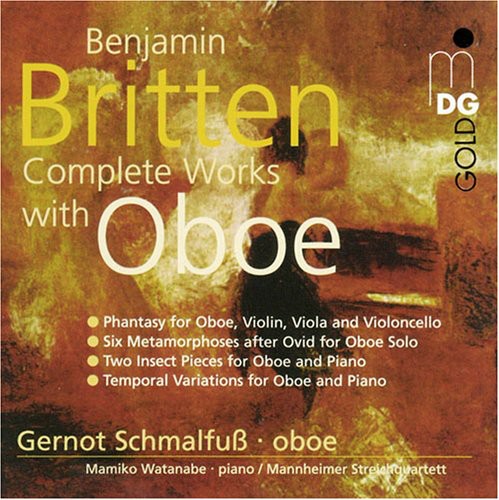 B. Britten - Complete Works for Oboe Music CD
