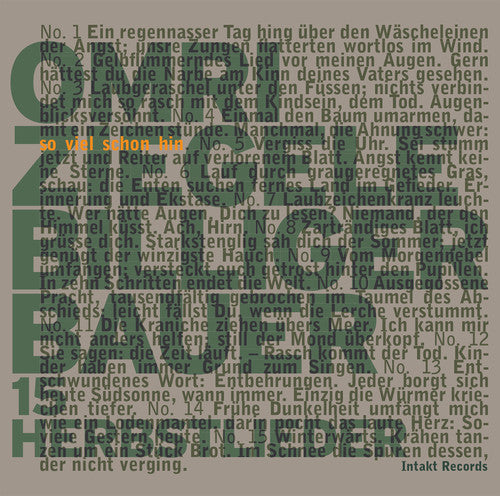 Omri Ziegele / Wiss,Isa / Wickihalder,Jurg - So Viel Schon Hin & 15 Herbstlieder [CD]