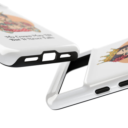 My Crown Never Falls Tattooed Girl Tough Phone Case