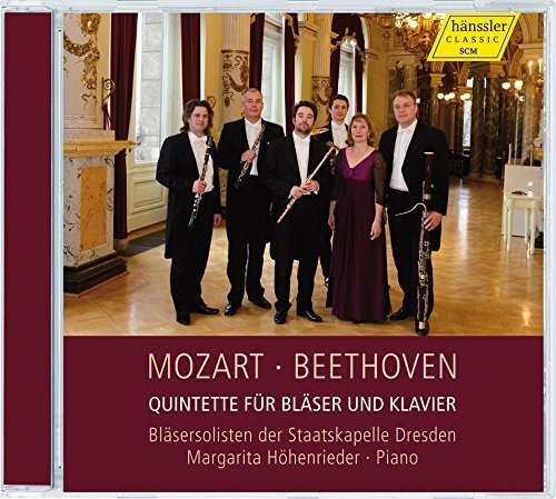 Mozart / Beethoven / Wind Soloists Of The Staatska - Quintets for Winds & Piano Music CD