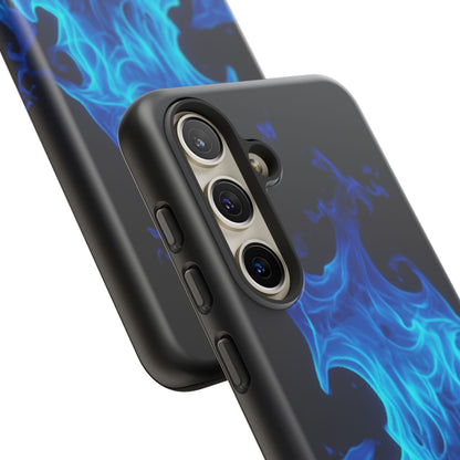 Blue Flames Tough  Phone Case