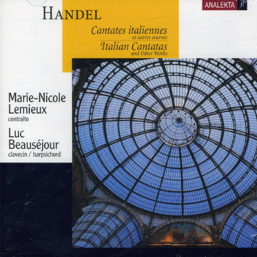 Handel / Lemieux / Beausejour - Handel 1685-1759 Cantates - Music CD