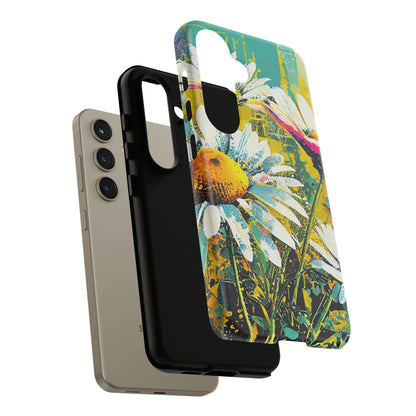 Colorful Daisy Floral Tough Phone Case
