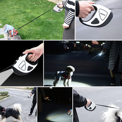 Automatic Retractable Fiber Dog Leash