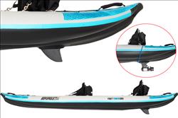 The 385ft FastTrack V-bottom Inflatable Kayak - Pro Solo Package