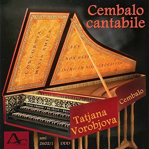 Bach / Tatjana Vorobjova - Cembalo Cantabile [CD]