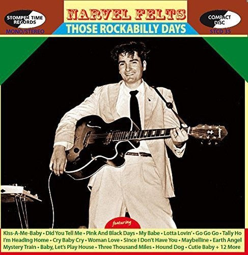 Narvel Felts - Those Rockabilly Days Music CD