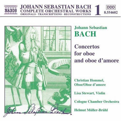 Bach / Hommel / Oboe D'amore / Muller-bruhl - Oboe Concertos - Music CD