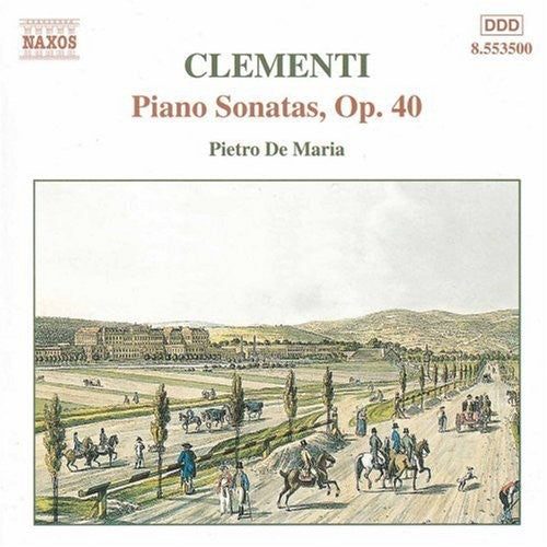 Pietro De Maria - Pno Sonatas Op 40: Sta in G Major Op 40 #1 Music CD