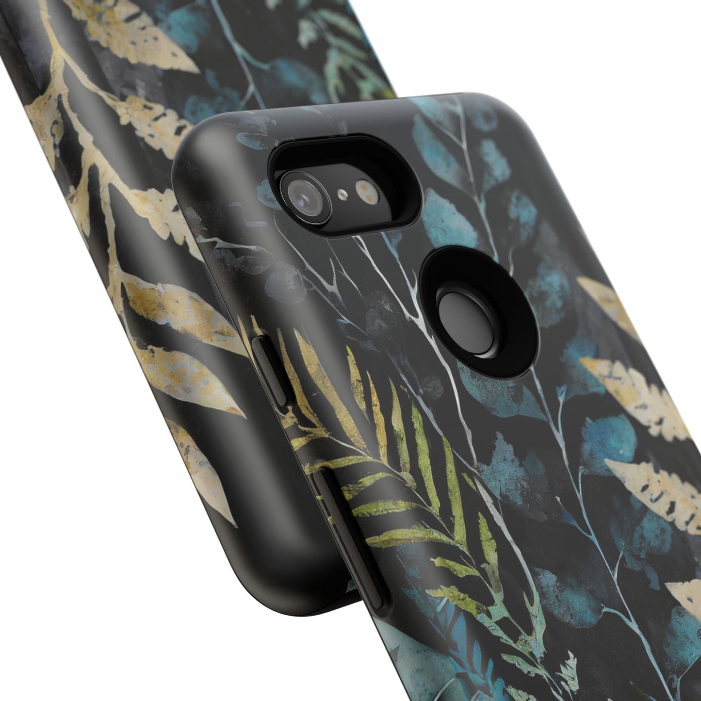 Dark Floral Tough Phone Case