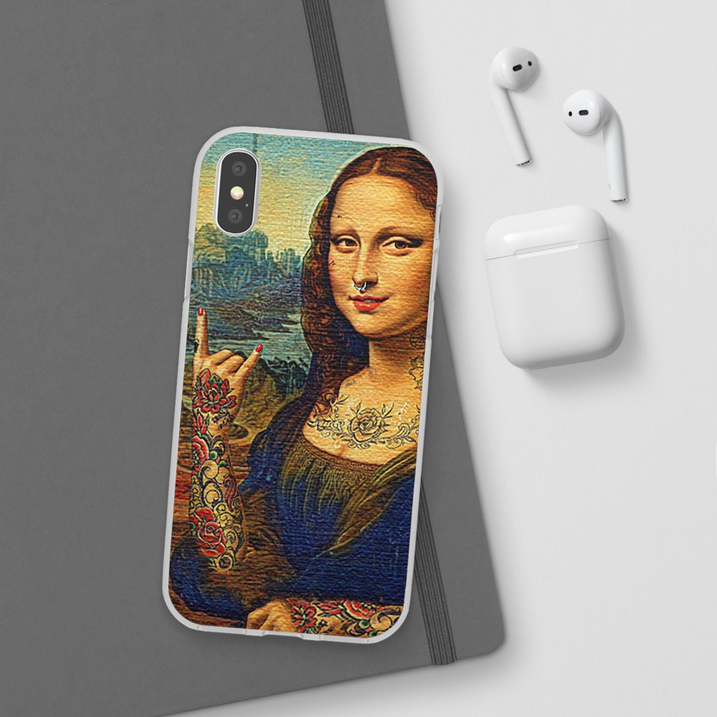 Rebel Mona Lisa Flexi Phone Case