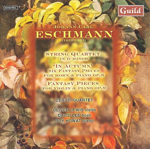 Johann Carl Eschmann - String Quartet in D minor [CD]