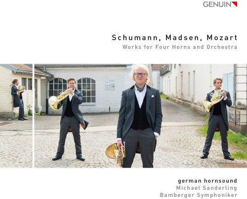 Mozart / German Hornsound / Bamberg Symphony - Works for Four Horns & Orchestra Music CD