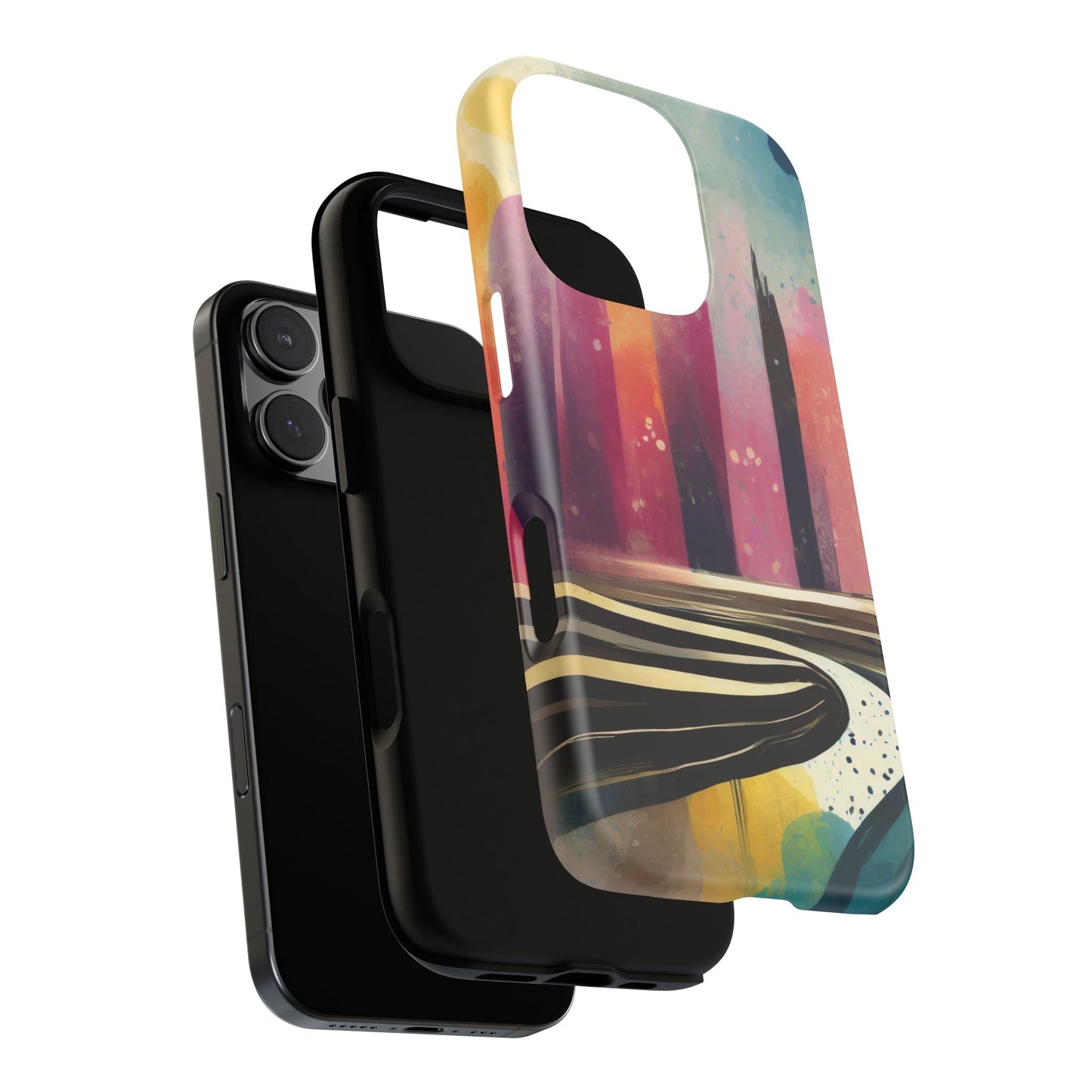City Skyline Vibrant Tough Phone Case
