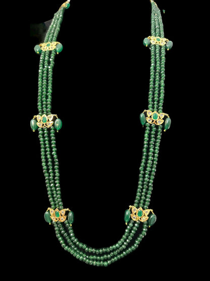 LN49 Raina green beads   necklace ( READY TO SHIP )