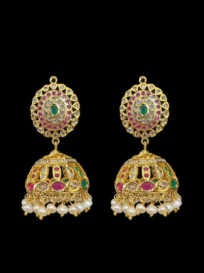 DLN49 long pathani style hyderabadi rani haar ( READY TO SHIP )
