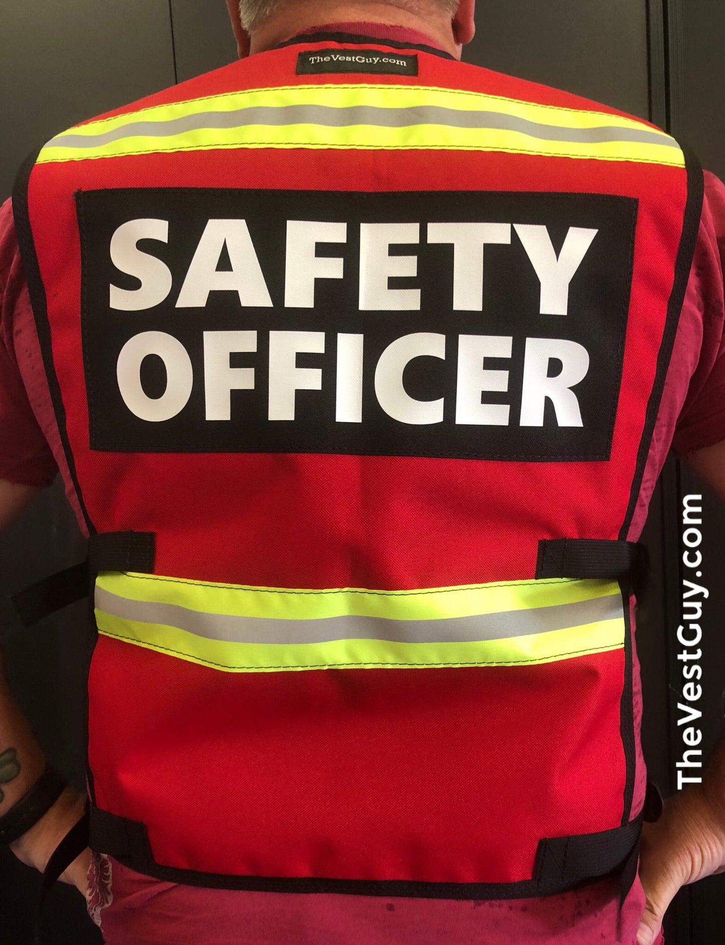 Incident Command Safety Officer Reflective Vest