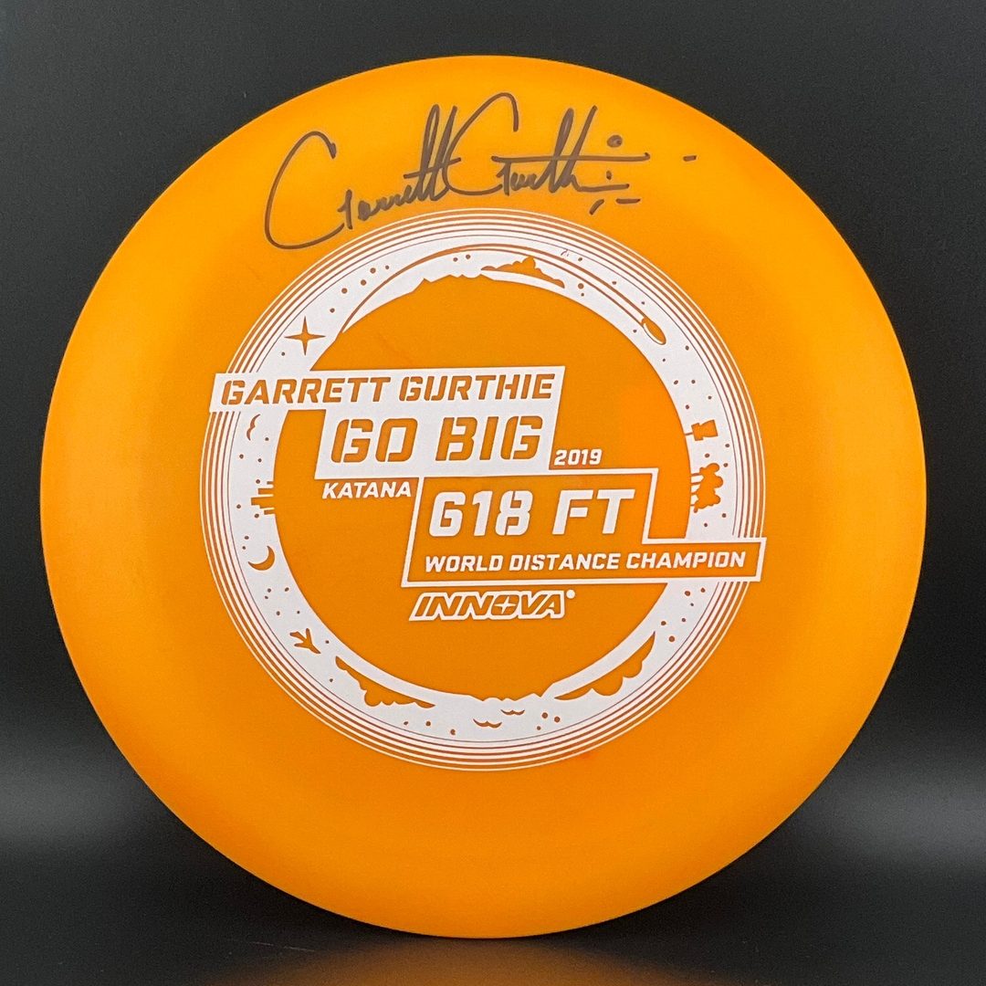 Star Katana *Signed* - 2019 Garrett Gurthie GO BIG 618 FT