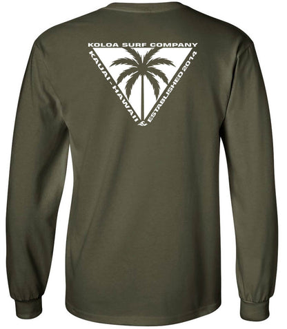 Koloa Triangulated Palms Long Sleeve