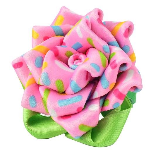 Collar Flower - Pink Sprinkles