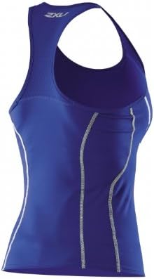 2XU Comp Women's Tri Singlet, Royal Blue, X-Small