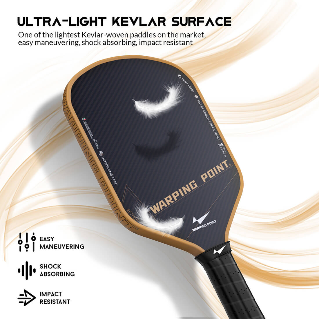 Aether Pickleball Paddle - Hybrid