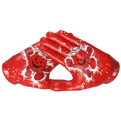 Kool-Aid 'Cherry' Football Gloves - VPS4 by Phenom Elite