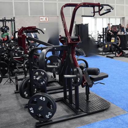 Pro Strength Rotary Lat Pull-Down - Muscle D Fitness - Premium - Adjustable - Plate Loaded - Lat Training