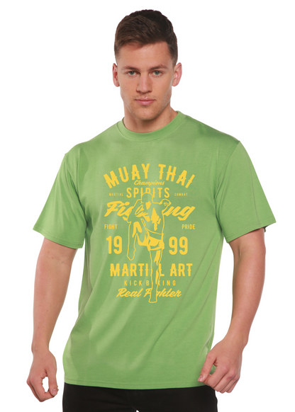Muay Thai Spun Bamboo® Men's Bamboo Viscose/Organic Cotton Short Sleeve Graphic T-Shirt