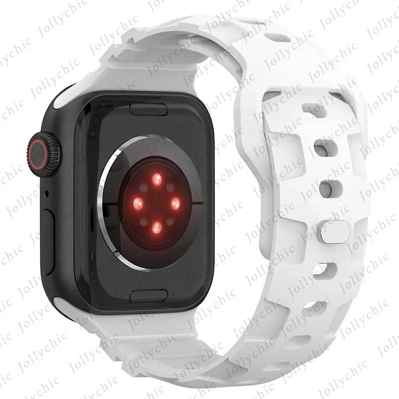 Silicone Band For Apple Watch Series 11/10/9/8/7/6/5/4/ SE / Ultra 1/2/3