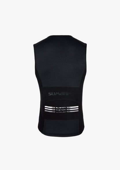 Quokka Men's Thermal Titanium Full-Zip Swimrun Vest