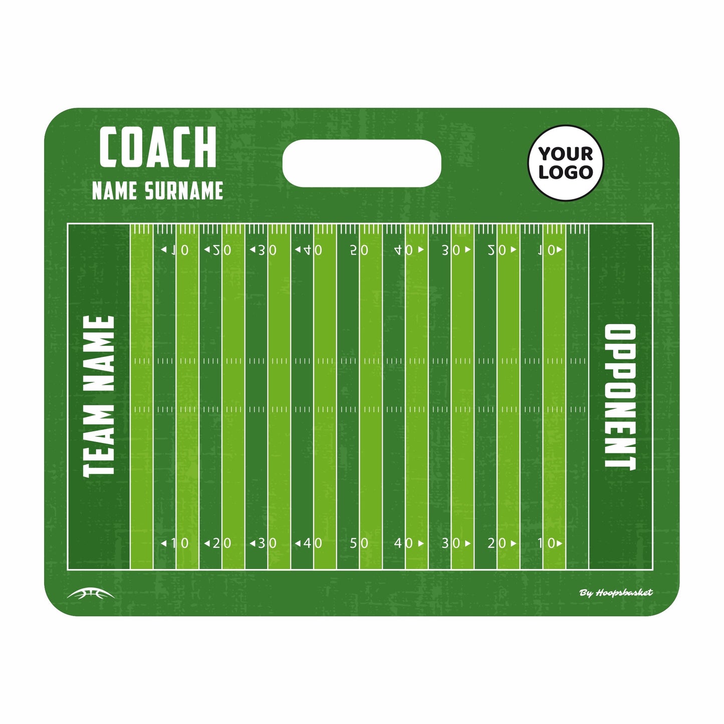 Custom Football Magnetic Coaching Board 15.7'' x 12.6'' / 40 cm x 32 cm
