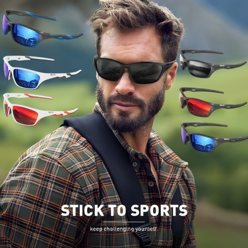 Polarized Impact-Resistant Glasses for Fishing, Cycling, and Shooting