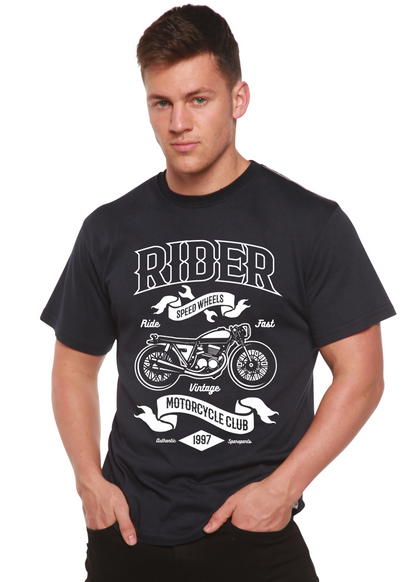 Rider Spun Bamboo® Men's Bamboo Viscose/Organic Cotton Short Sleeve Graphic T-Shirt
