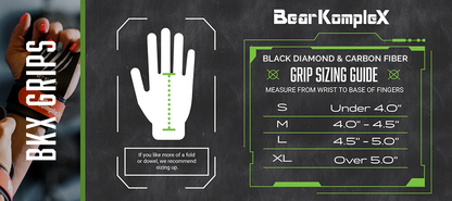 Bear Komplex Carbon Comp 2-Hole Hand Grips